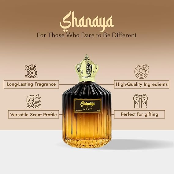 Shanaya Arabisches Parfüm – Luxuriöser, langanhaltender Duft für Männer und Frauen | 100 ml