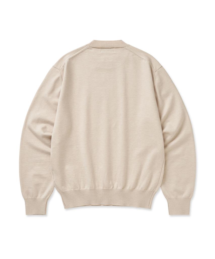 CUZNELLO Soft Touch Round Knit_Oatmeal