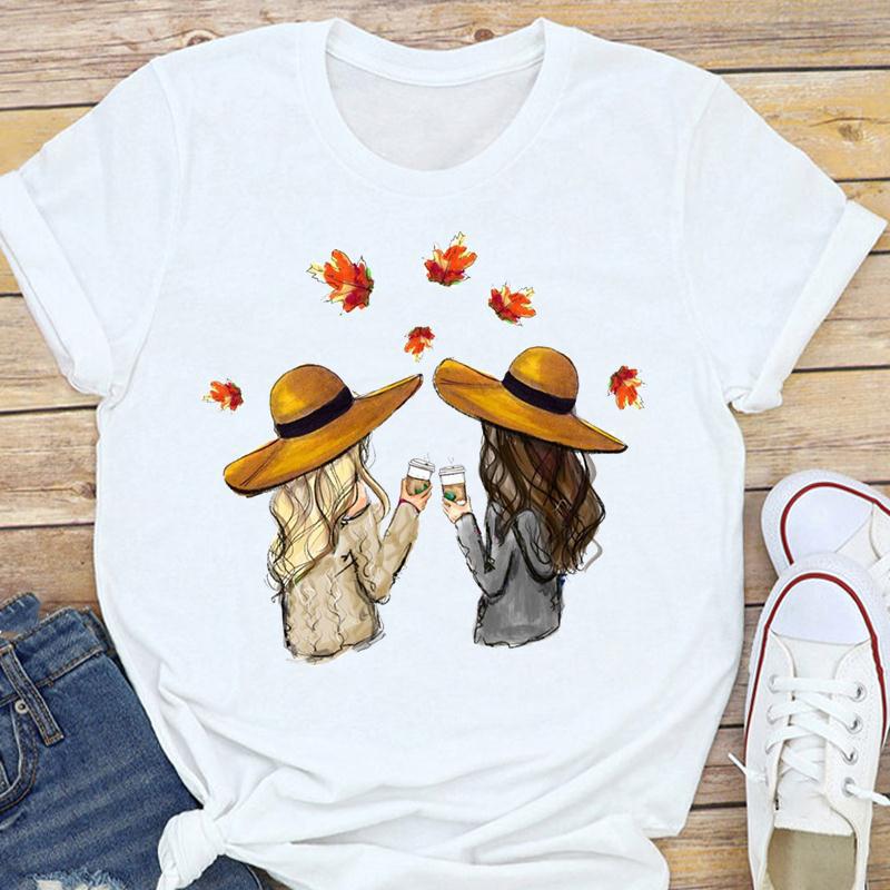Summer Pumpkin Halloween Thanksgiving Cat with Pumpkin Print Short Sleeve T-shirt Graphic T Shirts Aesthetic Tops