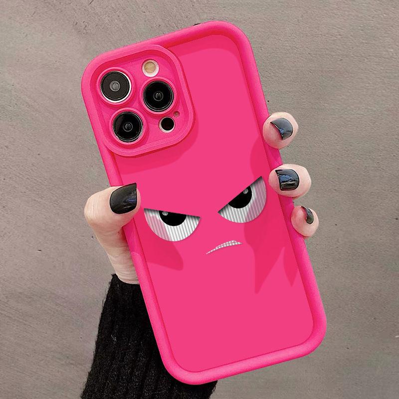 Murderous Expression Applies To iPhone17PorMax Mobile Phone Case 14Por Apple 13/12 Matte Feel 16 All-inclusive.