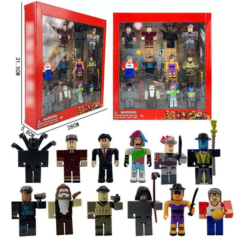 Figures Sets Robot Boys Girls Gift Toy Cake Topper Collection Merchandise