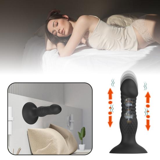 Remote Control Vibrator Sex Toy Silicone Vibrating Toy with 10 Vibration Modes Wearable