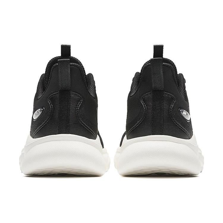 New Anta Mianbomb 2 Cushioned Slip Resistant Breathable Low Top Running Shoes Women's Black 922345577-4