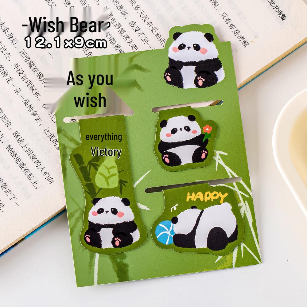 Capybara Cartoon Animal Magnetic Bookmark - Cute Student Reading Page Holder
