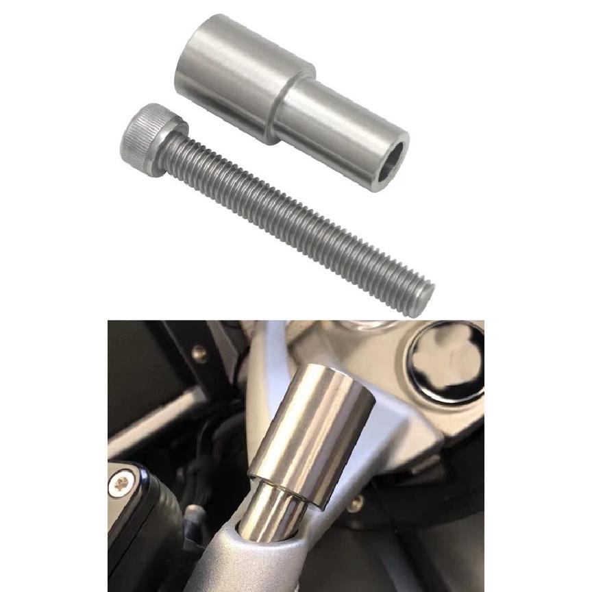 Motorcycle Handlebar Phone Navigation Stand Extension Rod For BMW R1200RT R1250RT K1600 GT GTL B 2014 15 16 17 18 19 Silve