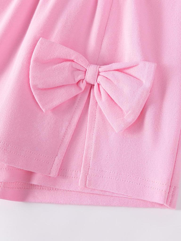 Little Maven Sommer-Set für Mädchen: Europäischer & Amerikanischer Stil mit Niedlicher Schleife