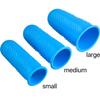 High quality S/M/L Gel Finger Protector Silicone Sleeve Scald-proof Anti-slip Anti-Burn Finger Protector 2018 Hot