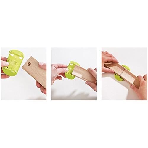 Accessoire - HABA - Kullerbü Complément Raccords de Sol - Mixte - Vert - Enfant