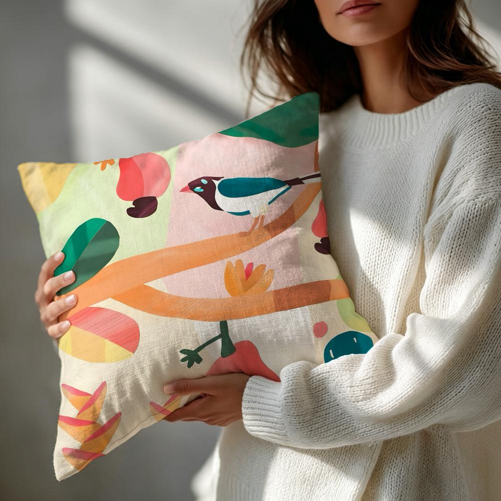 PColombian geometric styles Cushion Cover Patterned Cushion Cover Romantic  Cozy Home Sofa Decoration