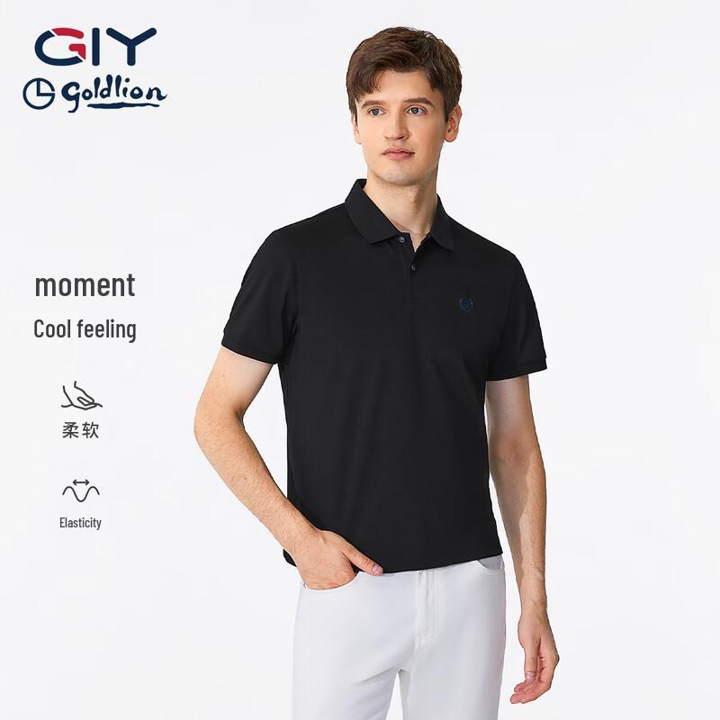 

Goldlion Men s Short Sleeve Polo Shirt TSF0048-ND153 L