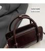 High-Grade Boston Contrast 2025 Women's Versatile Fashion Handbag: Stylish Pillow Shoulder & Crossbody Bag