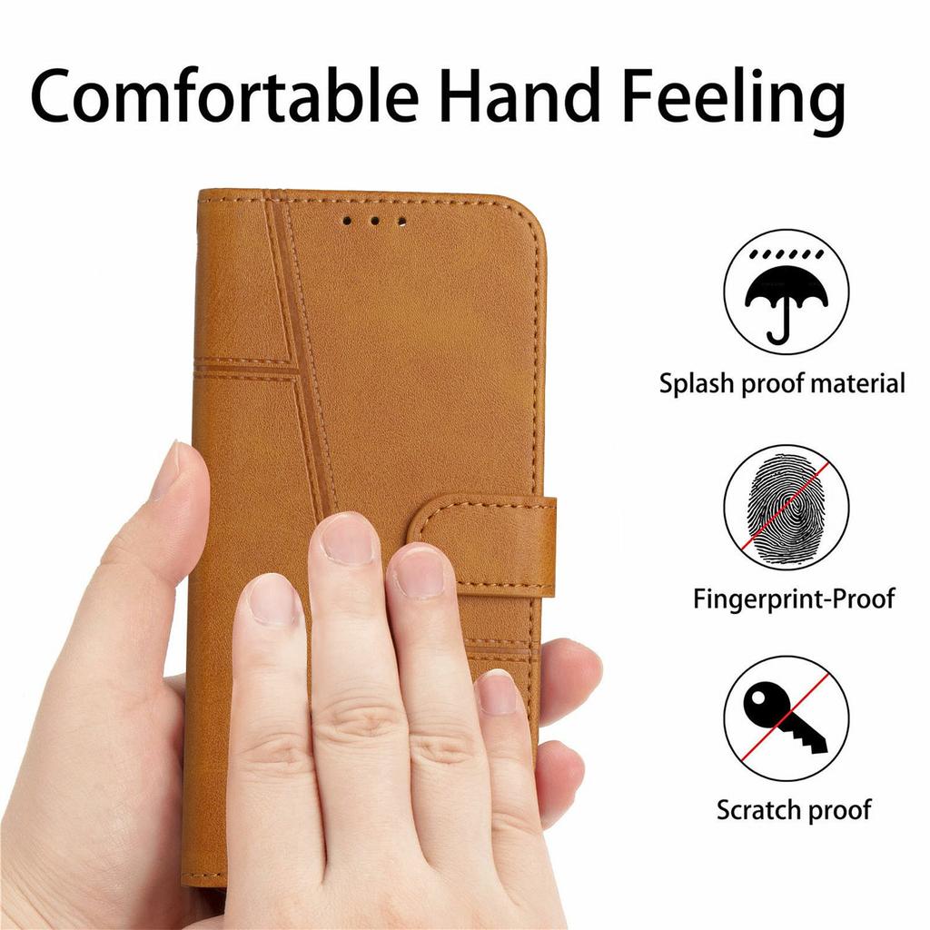 Leather Phone Case for vivo T3 Ultra 5G/V40 5G/V40 Pro 5G/S19 Pro 5G Stand Flip Protective Cover