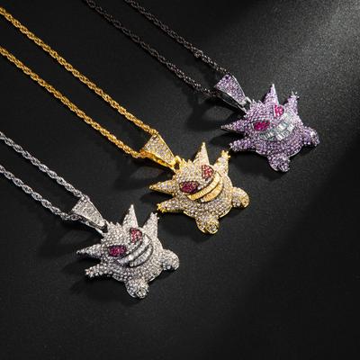 Popular European and American Personalized Funny Necklaces Pet Sprites Mens and Womens Necklaces and Accessories