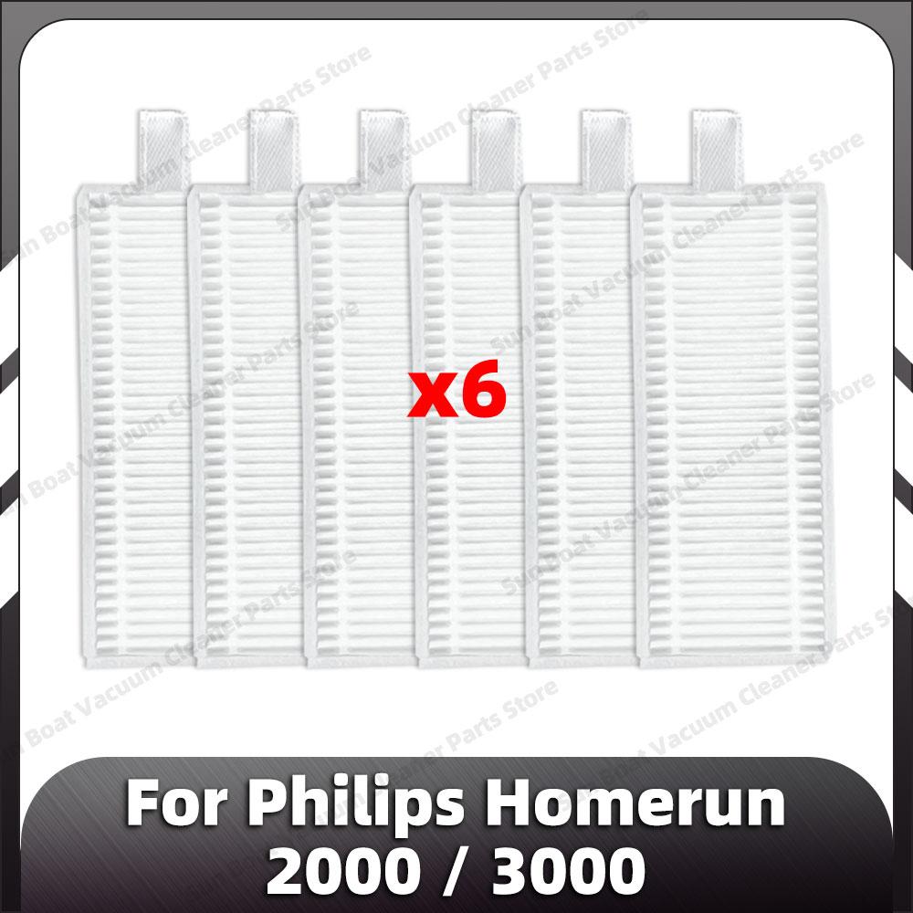 Kompatybilne dla Philips Homerun 2000 / 3000 Wymiana Szczotka Główna Boczna Filtr HEPA Nakładka Mopująca Części Zamienne Akcesoria