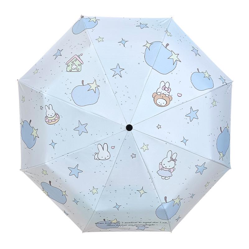 Stylish Automatic Folding Umbrella for Women - Sun & Rain Protection Parasol