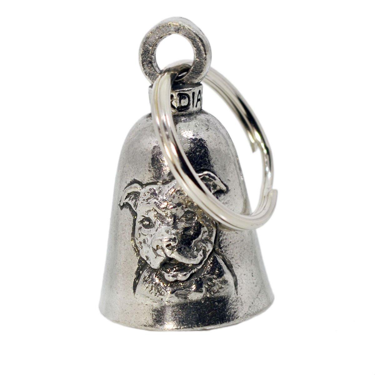 

Bell IN USA GUARDIAN BELL PIT BULL Amulet Biker Keychain Traffic Safety Protection Guardian USAMADE Bell; AMGB-079