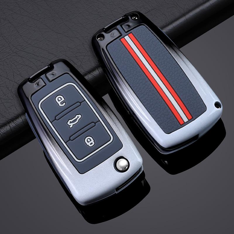 Car Key Case Cover Protective Shell Fob for VW Volkswagen Polo Tiguan Passat Golf Jetta Lavida Skoda Octavia Car Accesories