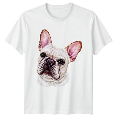 French Bulldog Watercolor TShirt French Bulldog Dogs Birthday Gift For Him Her