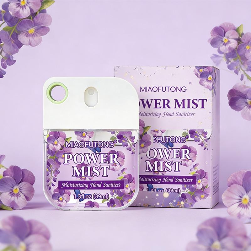 Portable Rinse-Free Alcohol Hand Sanitizer Spray