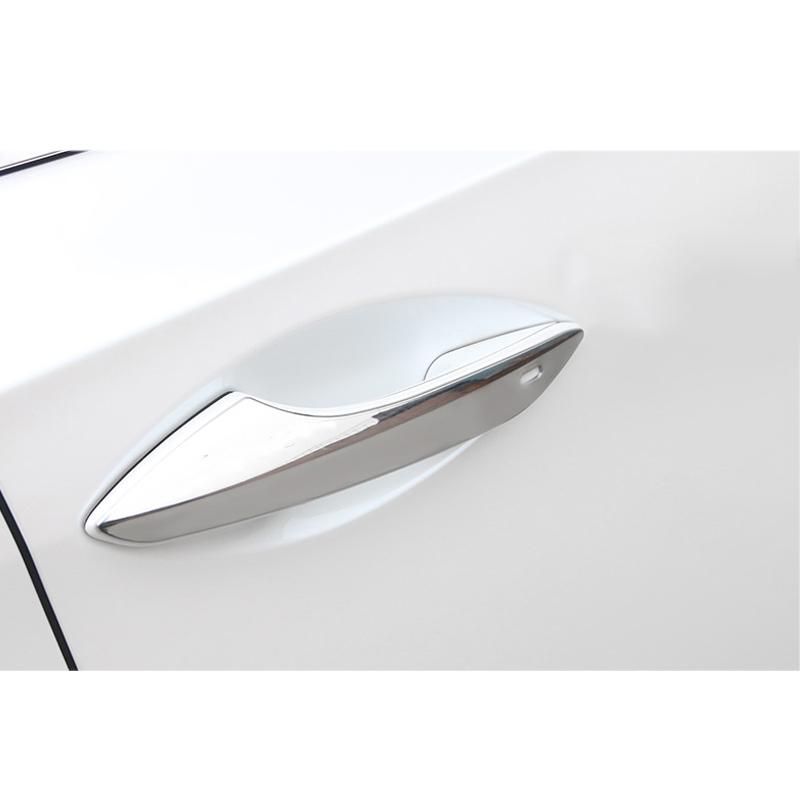 304 Stainless Steel 4pcs/Set Door Handle Cover Trim Silver Fit for Lexus RX350 RX300 RX450h RX200t NX200t NX300 NX300h 2018