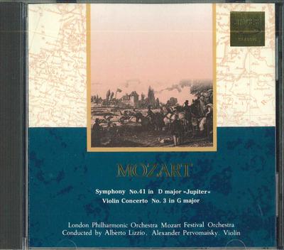 CD ALBERT LIZZIO - Mozart Symphony No.41 SCC049PAU NICES CLASSIC South Kore Classical Used