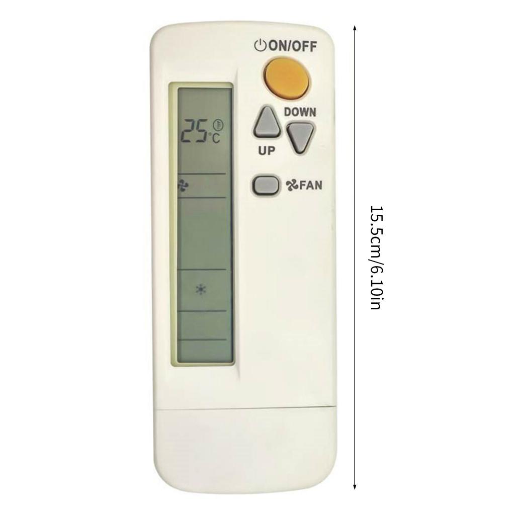 Convenient Replacement Remote Control Plastic Texture for Restoring Functionality to Your Air Conditioning Systems