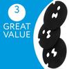 3Pcs 7204362 Water Softener Venturi Gasket Replacement For Kenmore &
