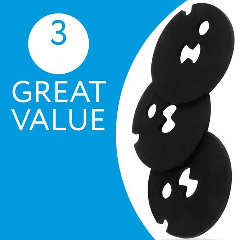 3Pcs 7204362 Water Softener Venturi Gasket Replacement For Kenmore &