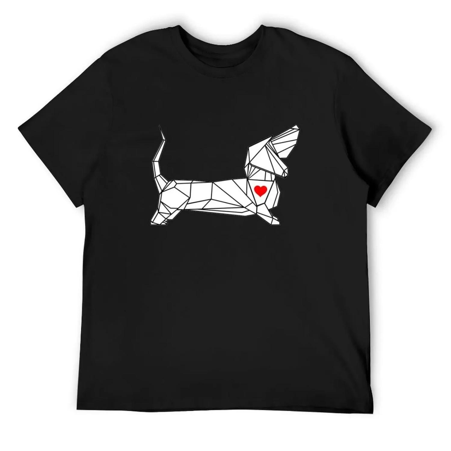 

Funny Dachshund Dog T-Shirt graphic t shirts Personalized t-shirt customizeds valentines boutique clothes t shirts for men pack XXXXXL різнокольоровий