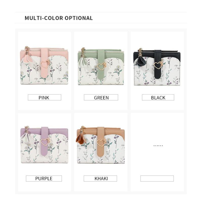 Simple Short Wallet Multi-card Change Bag Card Bag Small Fresh and High-end Women's Wallet