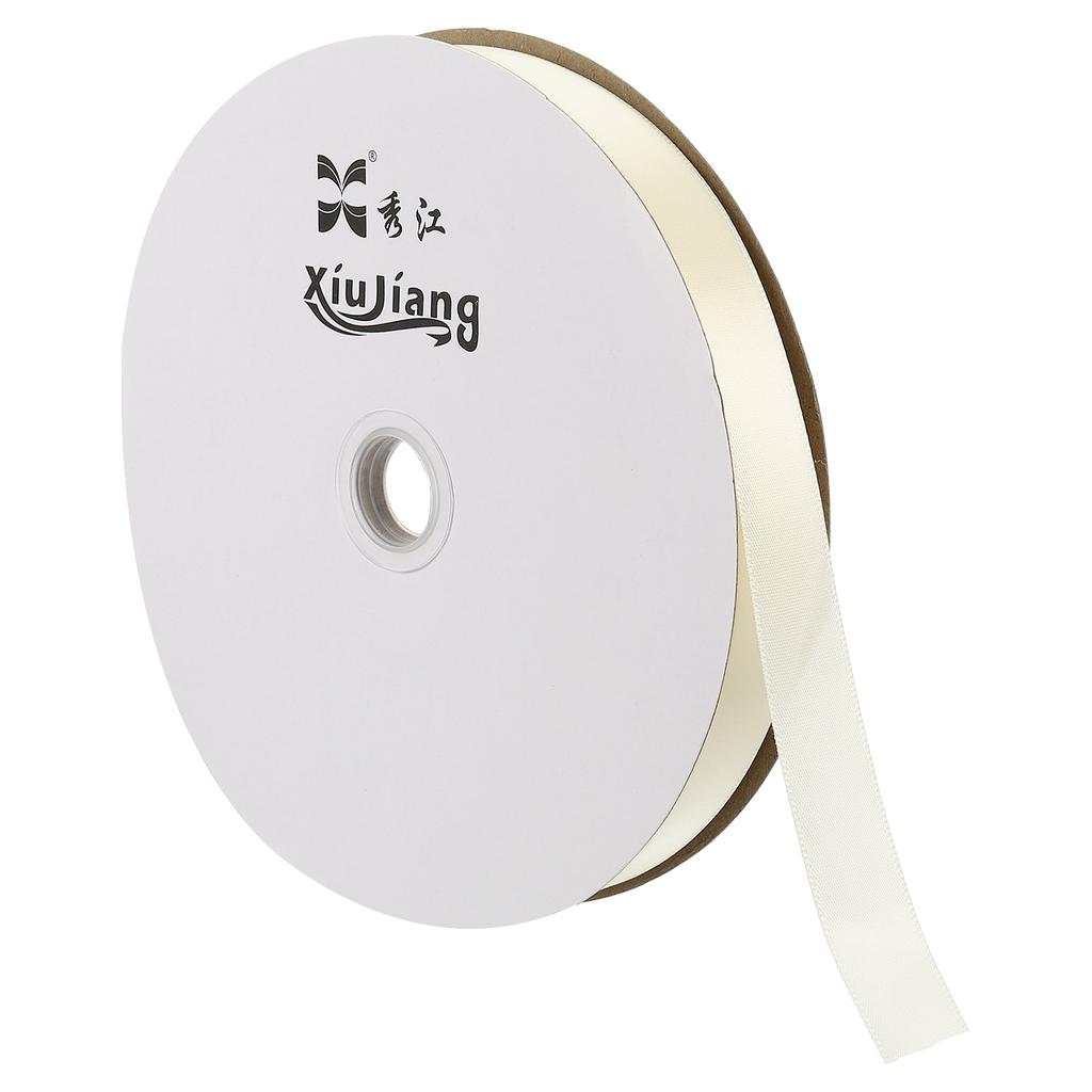 0.79 Inch Wide 100 Yards Satin Ribbon Solid Crafts Roll for Party Home DIY Wrapping Decoration