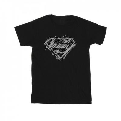 Camiseta masculina com desenho do logotipo do Superman