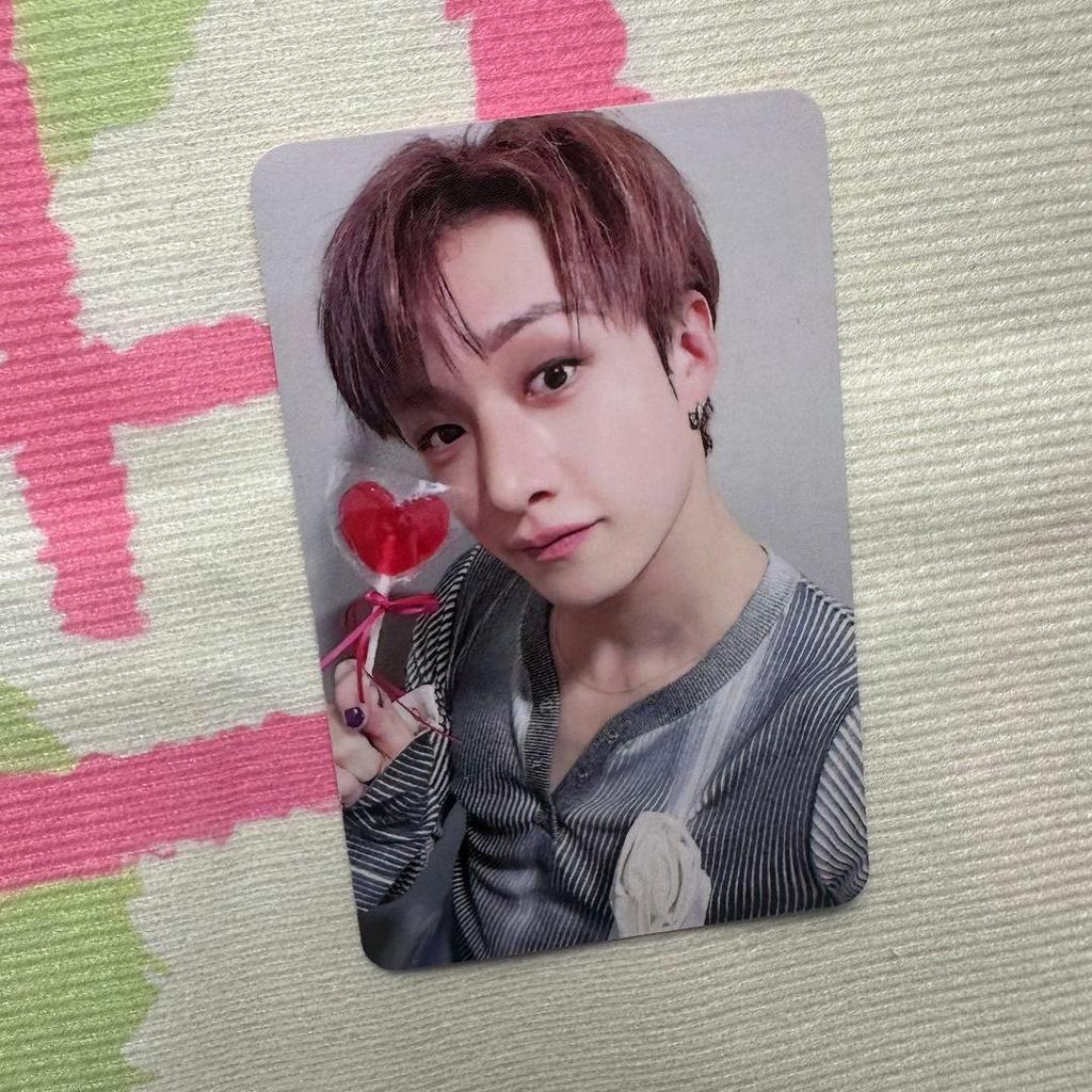 [USED] StrayKids Raku-STAR Bang Chan Streaming Winner Limited Edition Trading Card