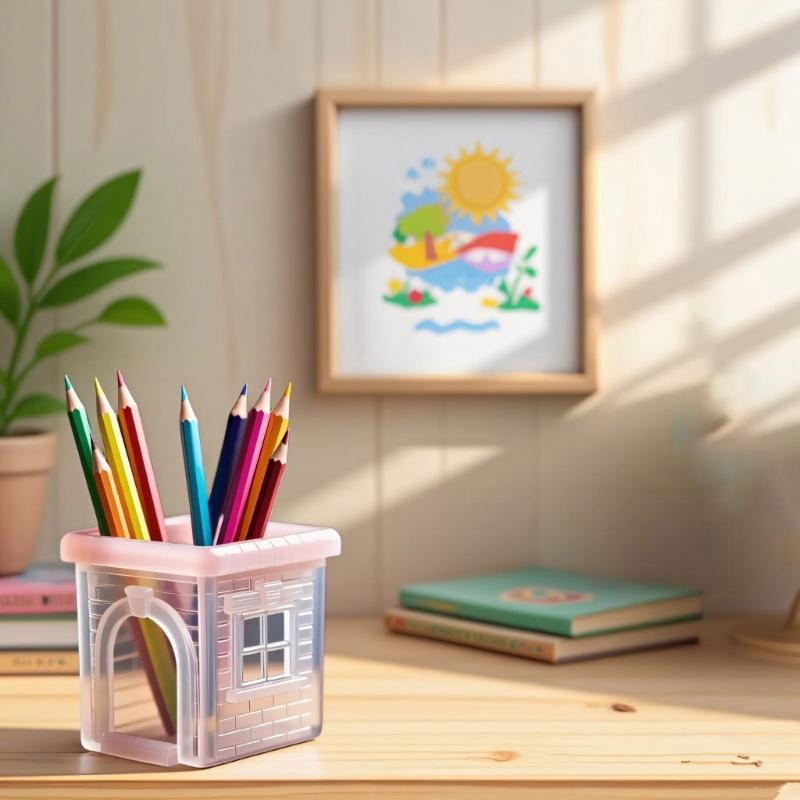 Stampo in Silicone Creativo a Forma di Casa per Vaso di Fiori per Fai da Te Contenitore per Gioielli Realizzazione Artigianato in Resina e Fioriere per Succulente