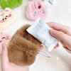 1 Set Self-heating Hand Warmer Lanyard Design Lovely Animal Shape Plush Adorable Winter Mini Hand Warmer for Office