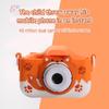X5S Kids Digital Camera Cartoon Fox Protective Cover Mini Video Camera For Boy Girl Gift Toys