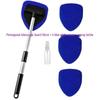 Telescopic Microfiber Car Window Cleaning Brush & Scraper