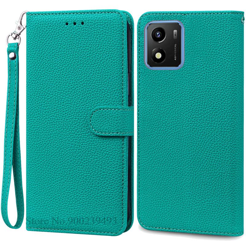 Für Vivo Y01 Hülle Vivo Y15A Y15S Leder Brieftasche Flip Cover Handyhülle Für Vivo Y01 Y 01 V2166 V2120 V2147 V2134 Hülle Fundas