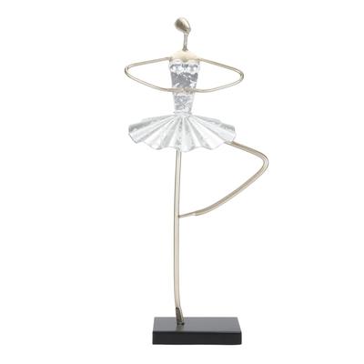 Balletttänzerin Skulptur Langlebige Eisen Ballerina Figur Elegant Exquisit Abstrakt Ballerina