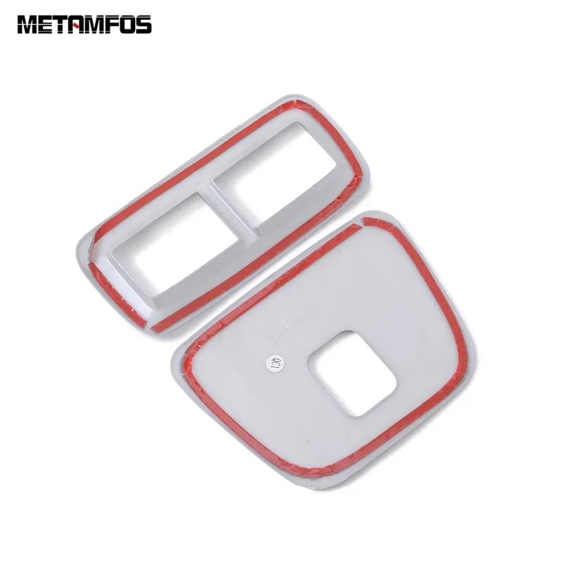 Armrest Box Rear Air Vent Outlet Cover Trim For Chevrolet Holden Equinox 2017-  Matte Interior Accessories Car Styling