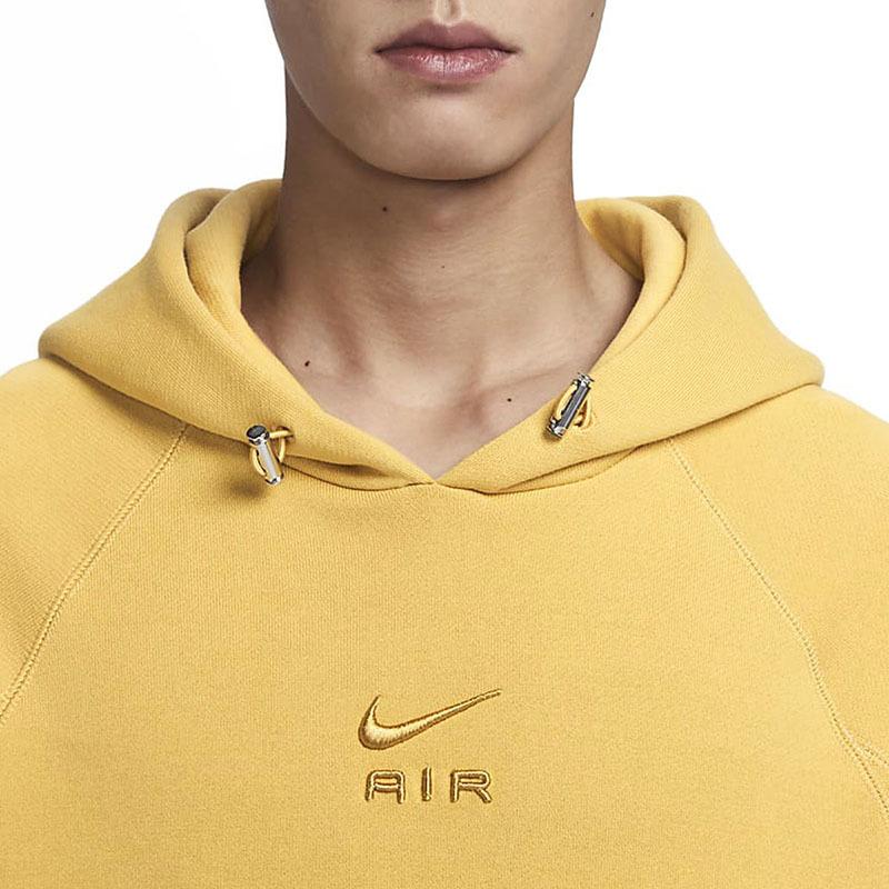 Nike Sweatshirts Men's Wheat Gold Hooded Moderate Regular DV9778-725