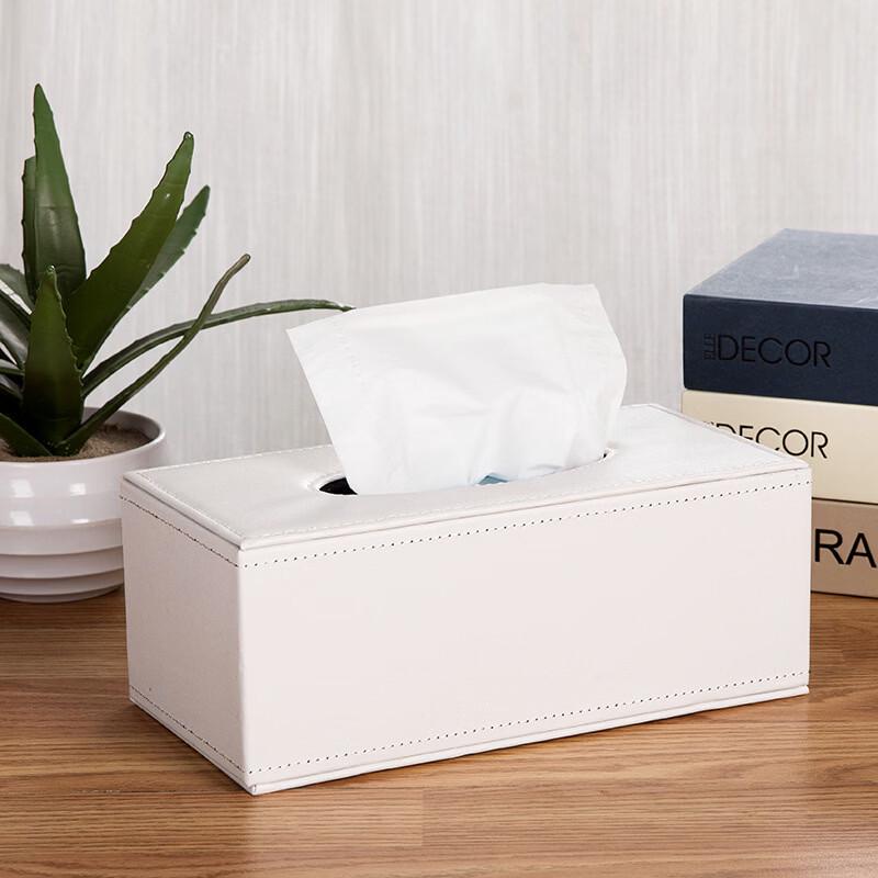Premium Leather Tissue Box Set
