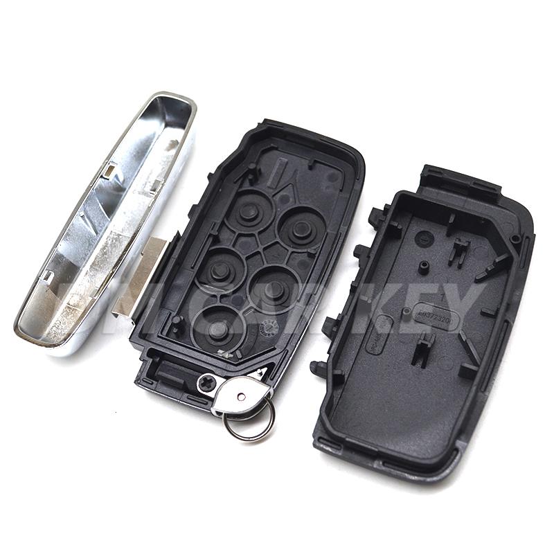 Remote Key Blank Cover 5buttons for  Land Rover Range Rover Jaguar XJ XF XE F Car Key Case Shell