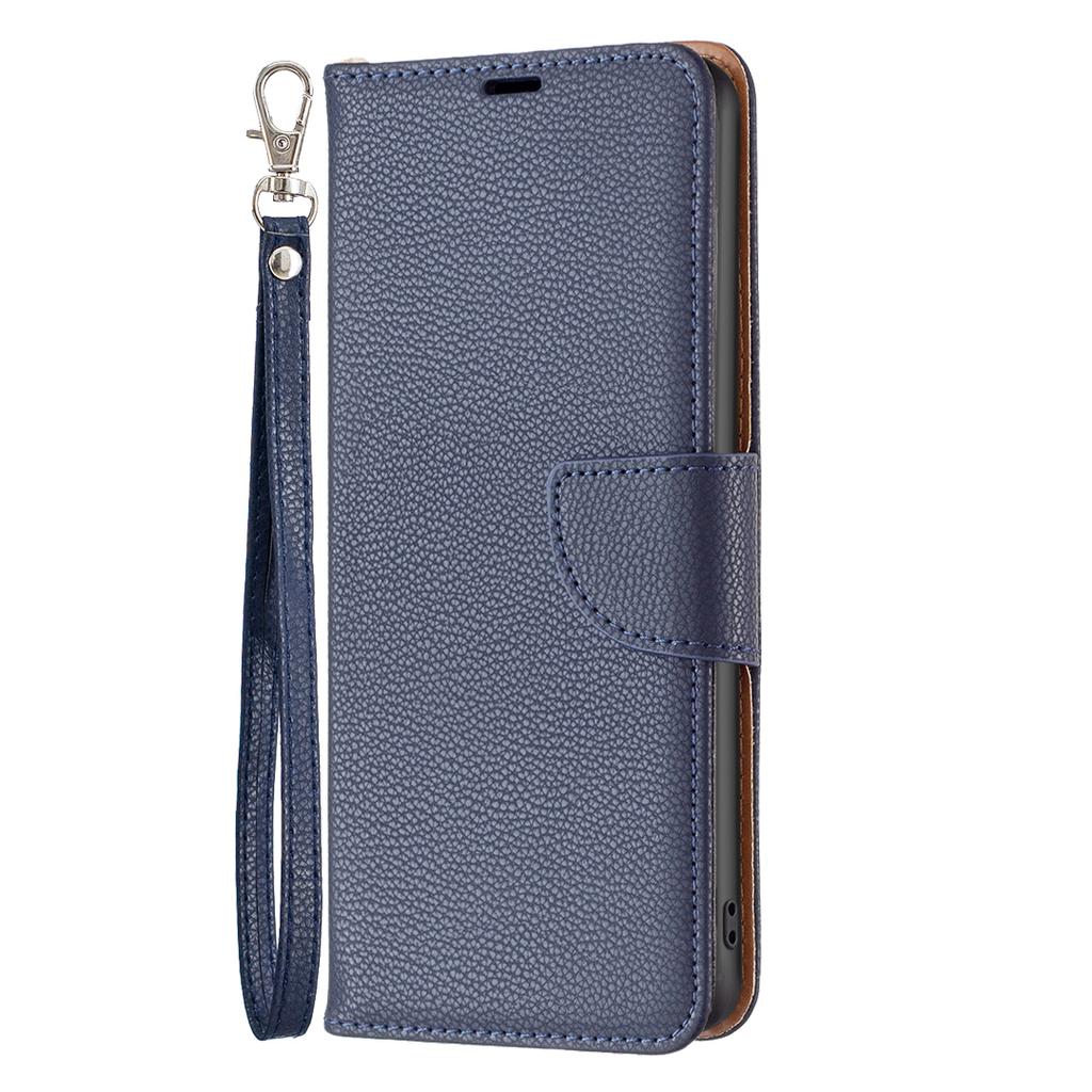 Für Xiaomi Redmi Note 13 5G Handyhülle Brieftasche PU Leder Litschi Textur Schutzhülle