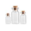 Vials Glass Bottle Mini Containers Blank Transparent Message Bottles Tiny Small With Cork Stopper