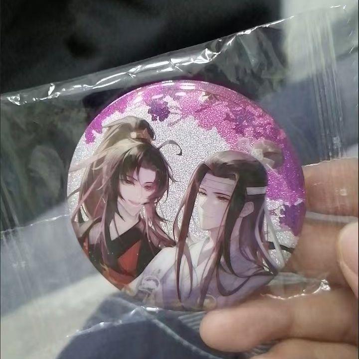 Anime Flash Odznak Mo dao zu shi Laserové Odznaky Brož Dárek Pro Fanoušky Anime