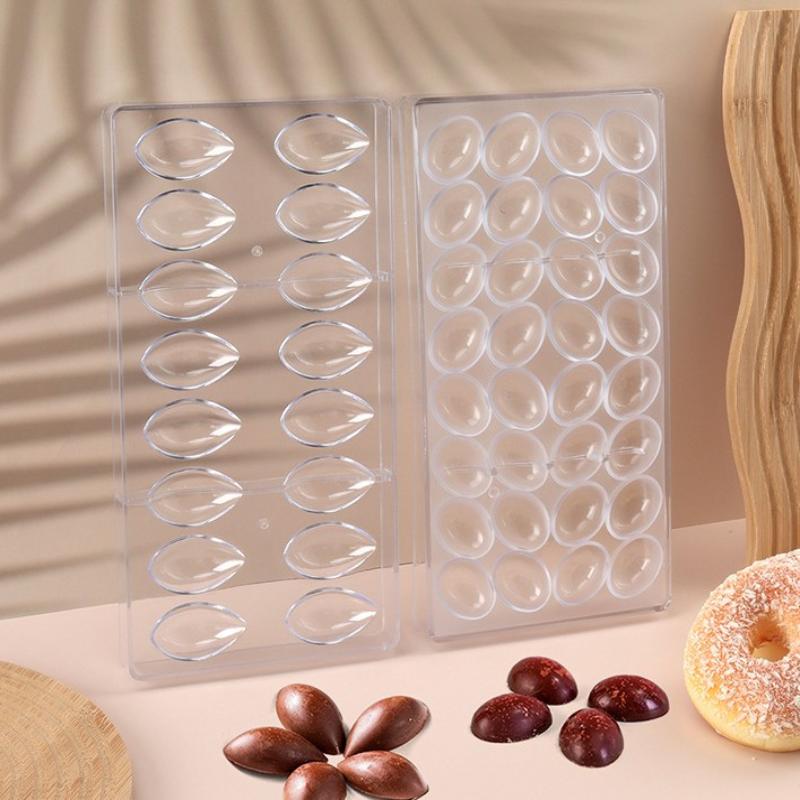 Professionelle Kunststoff-Schokoladenform Transparent Handgemacht Kugel Schokoladenwerkzeuge DIY Kuchenform Dessert Pudding