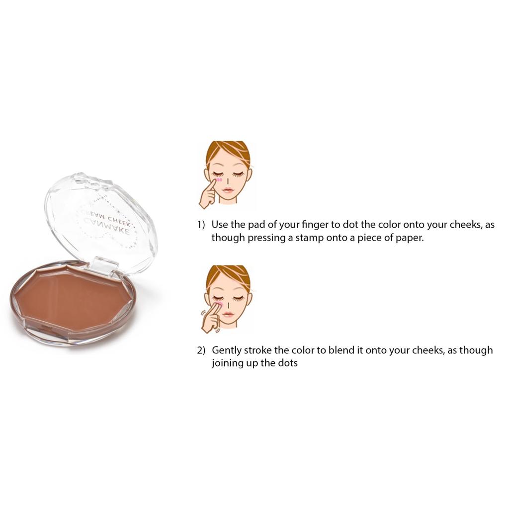 Canmake Cream Cheek 21 Tangerine Tea