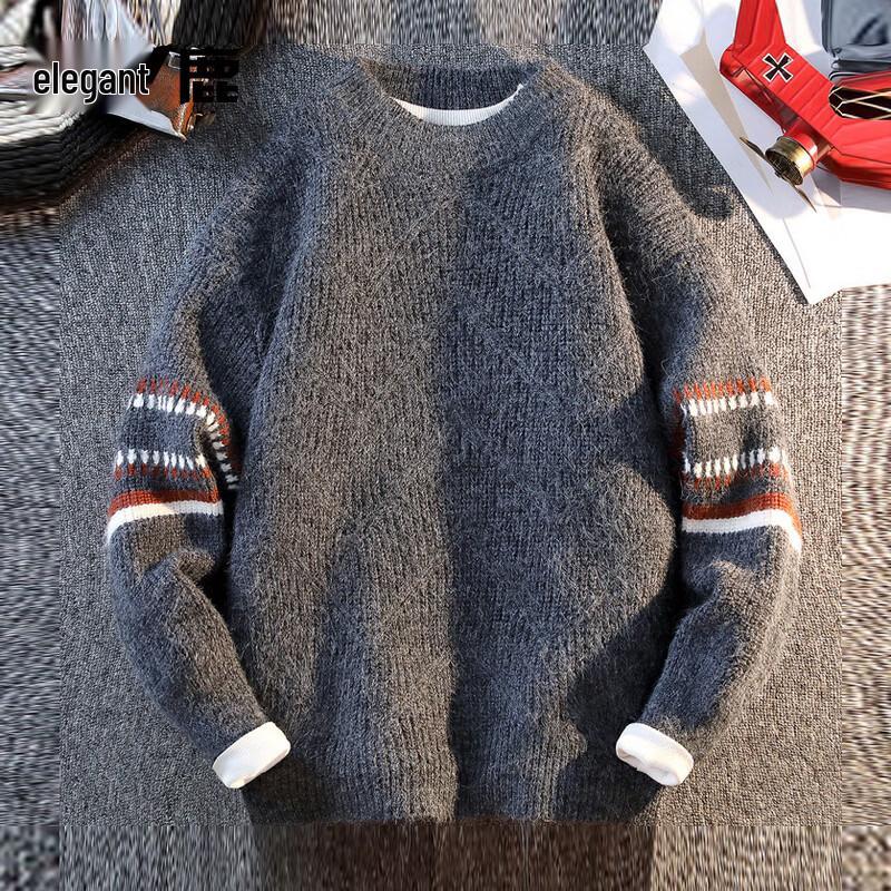Yalu Men s Color Block Pullover Sweatshirt 3XL