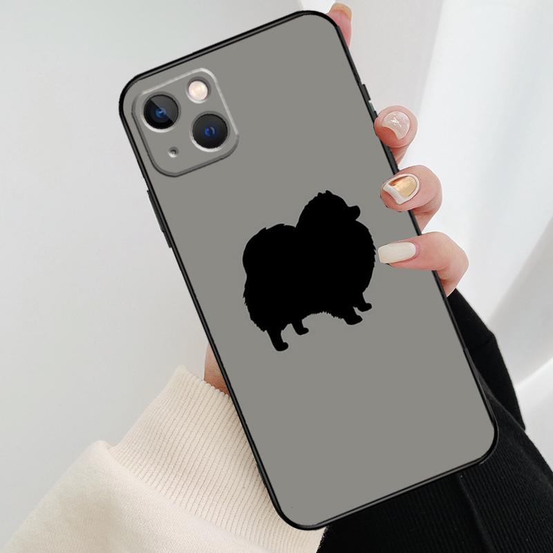 Pomeranian Dog Phone Case For iPhone 17 Pro Max 16 15 11 13 12 14 Pro Max Mini 15 16 Plus 16e 17 Air Cover